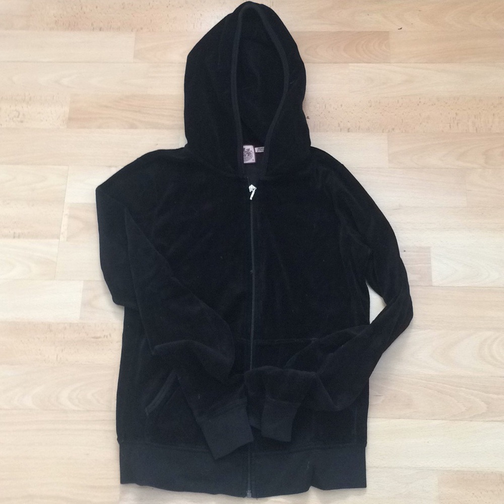 Velour hoodie